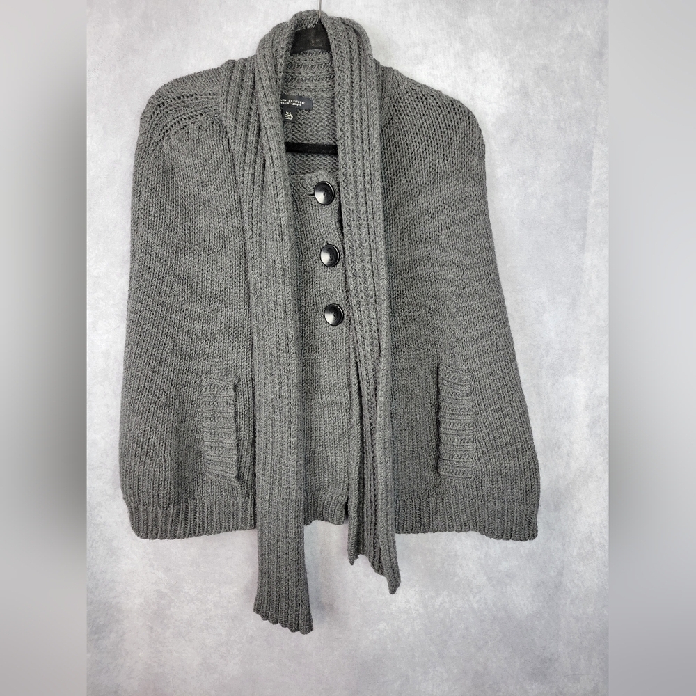 Banana Republic ‎ merino wool Women's Cape Size M/L